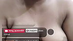 Sexy lady boob press on live