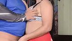 Sexy lady showing riding  enjoying