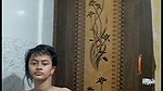Slim girlfriend showing her hot figure  bathing