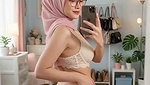 Ai Hijab apartemen
