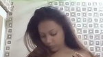 Bathroom selfie video of hot desi beauty mms