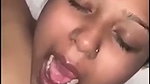Chubby milf gives a Bangla blowjob to her horny