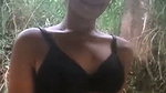 Desi girl strips in a jungle and records her out