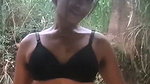 Desi girl strips in a jungle and records her out