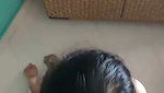 Beautiful girl give Blowjob  Masturbating