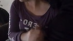Teen Gf gives nice quick BJ