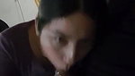 Teen Gf gives nice quick BJ