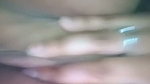 Cute girl showing her pussy  finger