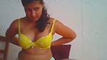 Cute Desi babe making video for bf