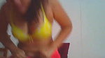 Cute Desi babe making video for bf