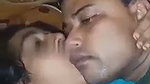 Husband suck her boob of his wife
