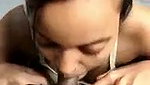 Sexy bhabhi give deeply Blowjob