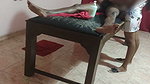 Sexy girl give massage  Handjob