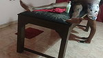 Sexy girl give massage  Handjob