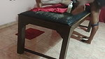 Sexy girl give massage  Handjob