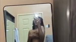 Sexy girl showing her figure