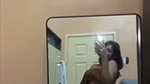 Sexy girl showing her figure