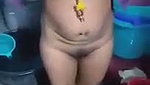 Tamil aunty undress  ready to take bath