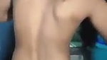 Tamil aunty undress  ready to take bath