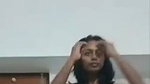 Tamil girl showing her boobs  pressing