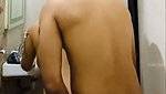 Hot girlfriend give Blowjob  fucked in bathroom