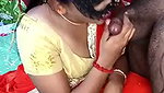 Sexy wife give Blowjob to husband cock