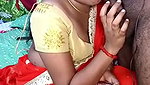 Sexy wife give Blowjob to husband cock