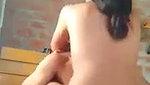 Village girl riding hard with bf dick