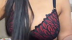 Desi Stripchat Girl escape with me boob show