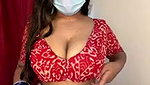 Horny Tamil Housewife Teasing With Her Assets