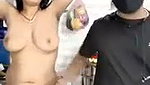 Hot desi bhabhi showing boobs in Kitchen Stripchat