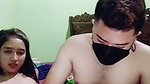 Couple Playing With Dildo Riding On Live