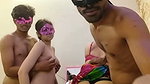 hot pair live suck and fucked by lovers