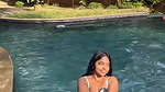 watersoule huge boobs and navel in bikini