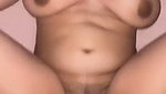 Aunty fucking hard on bed