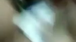 Awesome looking girl drilling her pussy