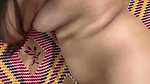 Beautiful bhabhi showing  enjoying massage