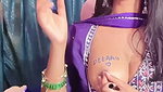 Beautiful girl show her boobs on live