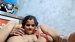 Beautiful slim bhabhi showing her pussy  asshole