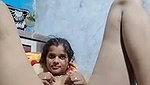Beautiful slim bhabhi showing her pussy  asshole