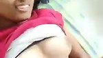 Sexy girl enjoying  showing boobs