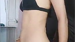 Slim bhabhi rubing her pussy  give Handjob