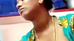 Tamil bhabhi showing her black boobs