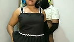 Two ladies having same boyfriend  enjoying showing