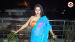 Shital armpit boob High Fashion Shoot Concept Evening Saree Girl MD Entertainment