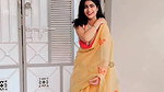 Ayushi hot in Saree