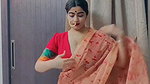 Ayushi hot in Saree