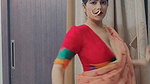 Ayushi hot in Saree