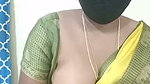 Vani telugu obe side boob show
