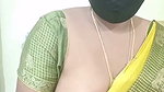 Vani telugu obe side boob show